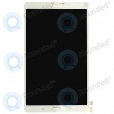 Samsung Galaxy Tab S 8.4 LTE (SM-T705) Modul de afișare LCD + Digitizer alb GH97-16095A