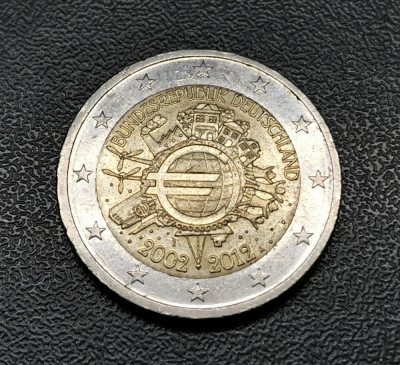 Moneda Comemorativa 2 Euro Germania 2012 foto