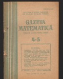 C8874 GAZETA MATEMATICA NR. 4-5, 1984