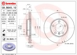 BREMBO 09.B645.11 PRIME LINE - UV Coated Disc frana