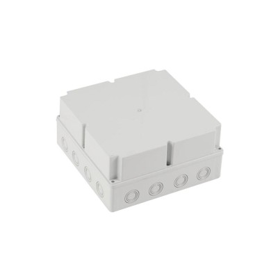 Doza patrata de ramificatie din plastic adanca ABS 290x290x140mm IP67 IK06 foto
