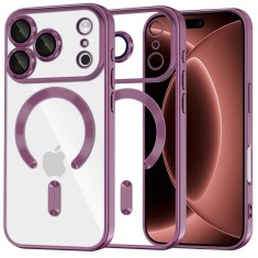 Asteroid GSM - Luxury Crystal MagSafe - iPhone 18 Pro Max / iPhone 17 Pro Max - Dark Cherry