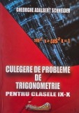 Culegere de probleme de trigonometrie pentru clasele IX-X - Gheorghe Adalbert Schneider