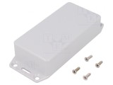 Carcasă universală ABS gri IP54 50x100x25mm