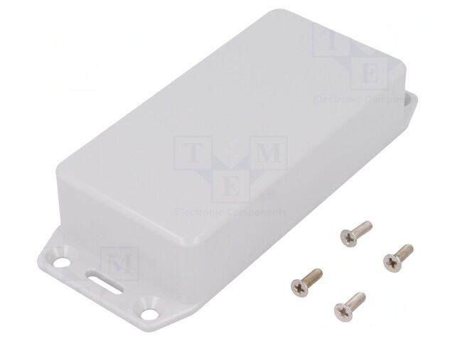 Carcasă universală ABS gri IP54 50x100x25mm