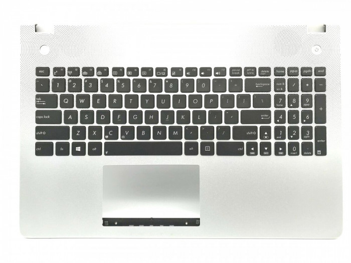 Carcasa superioara cu tastatura iluminata palmrest laptop, Asus, N56, N56V, N56VM, N56VZ, N56S, N56SL, N56D, N56DY, N56VV, US