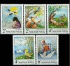 C4967 - Ungaria 1987 - Basme 5v.nestampilate MNH, Nestampilat