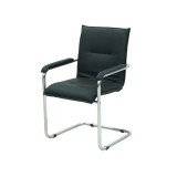 Scaun Gaming Fix Piele Naturala/Stofa DS 8, Metal Cromat, 130kg, Ergonomic 89x57cm