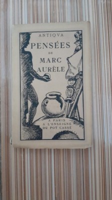 Pensees de Marc Aurele vol.1 foto