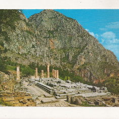 FA52-Carte Postala-GRECIA- Delphi, Apollo's Temple, necirculata
