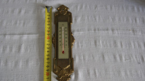 Termometru vechi din bronz | Okazii.ro