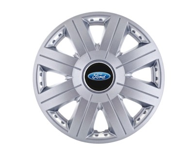 Set 4 Capace Roti pentru Ford, model Cosmos Gray, R16 foto