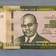 Liberia - 100 Dollars / dolari (2017)