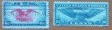 U.S.A-(1938/39) '' AIR-MAIL(TRANS-ATLANTIC--AMERICA)- Cat scot c23/c24=5$)i--stamp.--Vezi-Scan