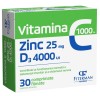 VITAMINA C + ZINC + D3 4000 UI 30CPR, Fiterman Pharma