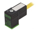 Conectori pentru supape mamă 8mm 24VDC 4 pini
