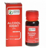 Adya Green Pharma, Alcool iodat 2%, 50ml