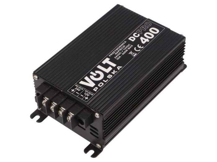 Convertor DC/DC 24V la 12V 30A