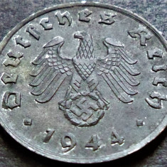 Moneda istorica 1 REICHSPFENNIG - GERMANIA NAZISTA, anul 1944 G * cod 2152
