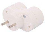 Conector Alimentare AC Splitter 2P 250V 16A Rotund