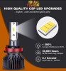 Becuri LED Auto H7 Turbo, 6000K, 30000LM, 12V, CANbus, MasterLED, Lumina Alba, Fara Eroare, Instalare Usoara, 2024