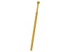 Ac de testare INGUN GKS-075, 4,3mm, 3A, Aurit, CuBe, Diametru Varf 1,5mm, Lungime 35,1mm