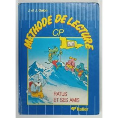 METHODE DE LECTURE C.P. par J. et J. GUION , RATUS ET SES AMIS , 1987