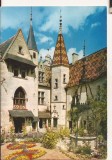 FA166 - Carte Postala - FRANTA - La Rochepot. La cour du Chateau et le puits, necirculata
