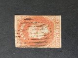 CEYLON,1857-QV- colonii, 10 p. maro roscat-stampilat-COTA+468$