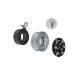 Cupla magnetica ambreiaj compresor A/C diametru 100 mm cu 7 caneluri, tip Sanden TRSE07 /TRSE09 pentru Honda Civic 2005-2012, CR-V 2007-2012; FRV 200