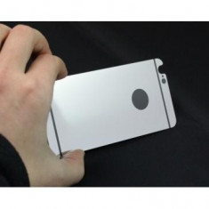 Geam protectie spate Apple iPhone 6 Argintiu foto