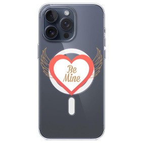 Husa personalizata apple iphone 15, magsafe, be mine foto