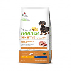 Natural Trainer, Dog Mini Adult Sensitive No Gluten, Rata, 7 kg