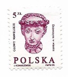 Polonia - Capete Wawel, 1985 - 5 Zl, neobliterat
