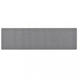 Covor traversă vidaXL gri &icirc;nchis 50x200cm polipropilenă, antiderapant, lavabil