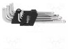 Set chei imbus sferic 9 piese oțel crom-vanadium NEO TOOLS