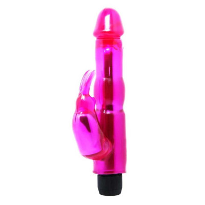 Naughty Bunny Pink - Vibrator Rabbit, 21x3.6 cm foto