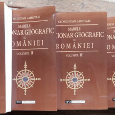 George Ioan Lahovari-Marele dictionar geografic al Romaniei