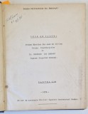 CURS DE PODURI , PREDAT ELEVILOR DIN ANUL III de ION IONESCU , PARTEA I , SCOALA POLITEHNICA BUCURESTI , 1934