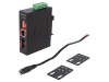 Media Convertor Ethernet/Fibră Optică Multimod ANTAIRA IMC-C100-M-T 2 Porturi RJ45 SC IP30 -40-80&deg;C