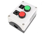 Casetă de comandă 2 butoane IP67 plastic