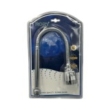 Pipa Flexibila Cromata Pentru Baterie Bucatarie WXG001 cu 2 reglaje apa