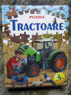 Tractoare - puzzle foto