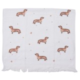 Cumpara ieftin Prosop de maini si fata bumbac bej maro Catelusi 40x66 cm