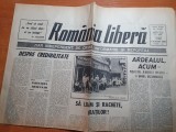 ziarul romania libera 3 august 1990-prefectul jud. covasna-o bomba dezamorsata