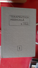 TERAPEUTICA MEDICALA VOL 1,2,3 - RADU PAUN , STARE FOARTE BUNA . foto