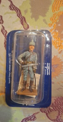 Soldat din plumb Prussian Lieutenant Germany 1944 MAN AT WAR 1:32 foto