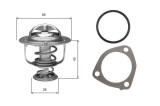 Termostat lichid racire Mitsubishi 3000 GT, Canter VII, Canter VI, Colt IV, Colt V, Delica / Space Gear, Galant VII; Nissan Sunny III Motor 1.3 12V,