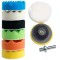 Set 9 piese polish auto M14, Burete, 4&#039;&#039;, Multicolor