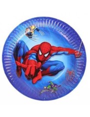 Set 10 farfurii Spider-Man 18 cm foto